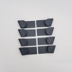 Adjustable Cabinet Pot Lid Holder Wall Mounted Organizer Rack