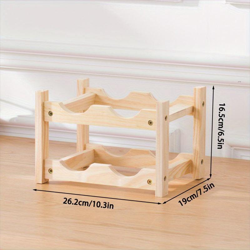 Wine Rack Holder Standing Water Bottle Storage Organizer