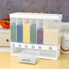 Wall Mounted Rice Bucket Large Capacity Storage Container