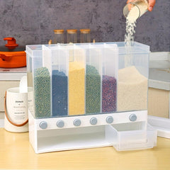 Wall Mounted Rice Bucket Large Capacity Storage Container