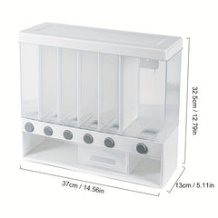 Wall Mounted Rice Bucket Large Capacity Storage Container
