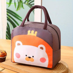 Waterproof Insulated Lunch Box Bag for Teenagers and Workers Cartoon Pattern Ben