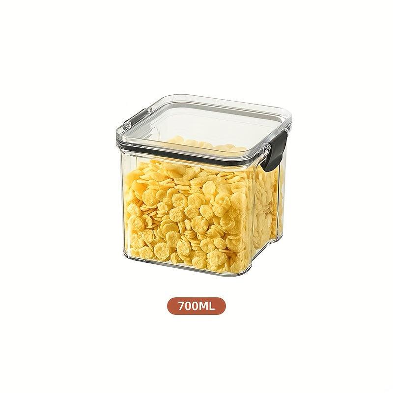 Airtight Food Storage Container with Lid for Candy Biscuits Tea Pet Snacks
