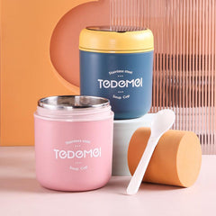 500ml Stainless Steel Lunch Box Leakproof Vacuum Sealed for Teenag