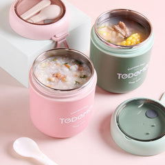 500ml Stainless Steel Lunch Box Leakproof Vacuum Sealed for Teenag