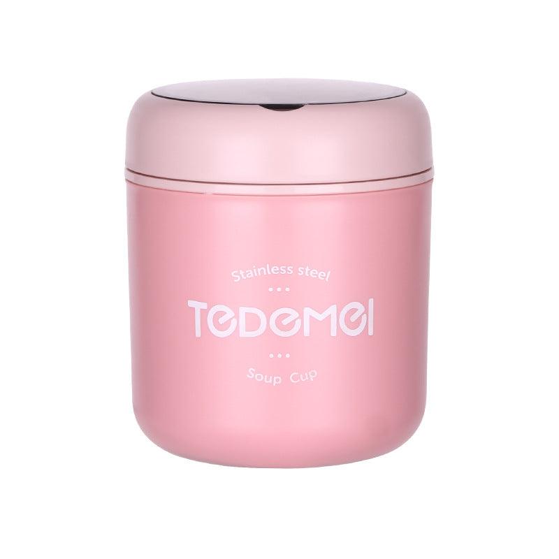 500ml Stainless Steel Lunch Box Leakproof Vacuum Sealed for Teenag