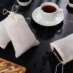 4 Large Cheesecloth Bags for Straining Cold Brew Coffee Nut Milk Tea