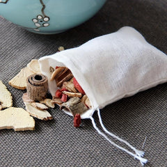 4 Large Cheesecloth Bags for Straining Cold Brew Coffee Nut Milk Tea