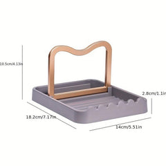 Foldable Spoon Rest For Kitchen Counter