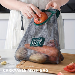 Wall-mounted Vegetable Storage Bag