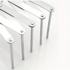 Retractable Stainless Steel Pot Lid Holder Storage Rack
