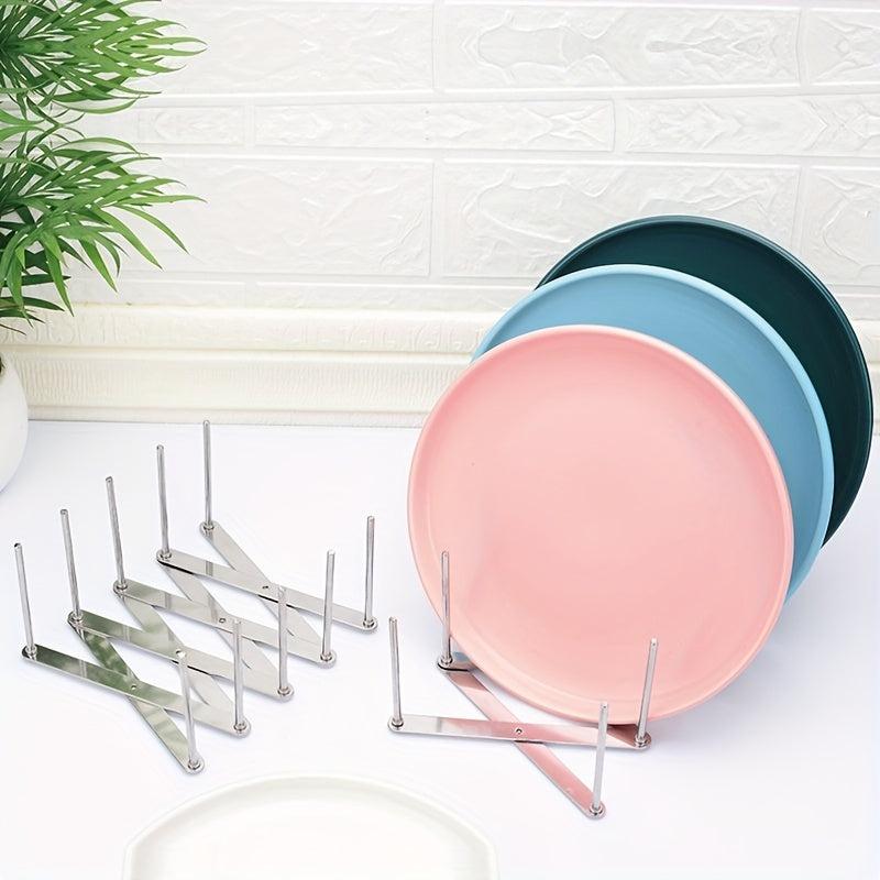 Retractable Stainless Steel Pot Lid Holder Storage Rack