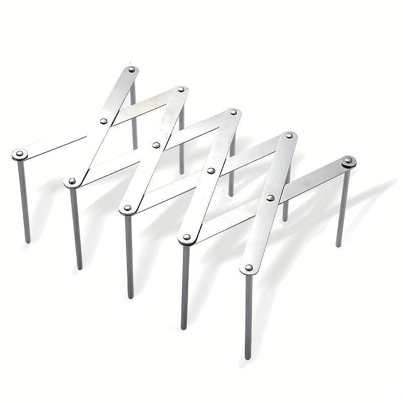 Retractable Stainless Steel Pot Lid Holder Storage Rack