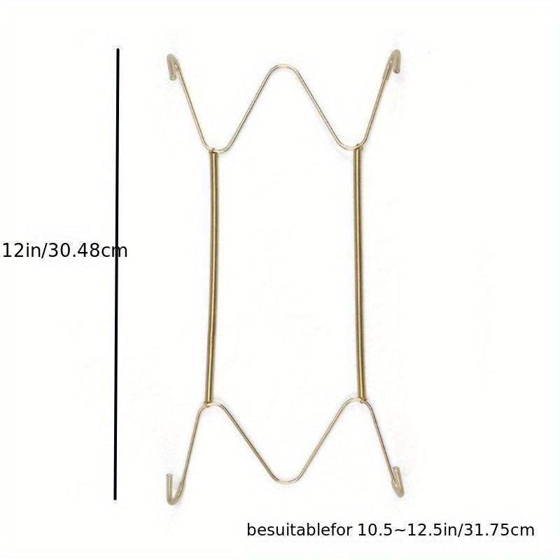 1pc W-shaped Decorative Plate Hook for Kitchen