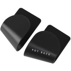 2pcs Kitchen Punch Pot Lid Racks Wall Mounted Multifunctional