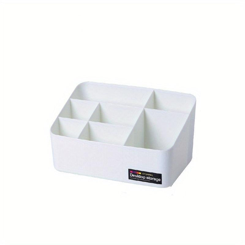 Large Capacity Divided Storage Box for Cosmetics Lipstick Stationery