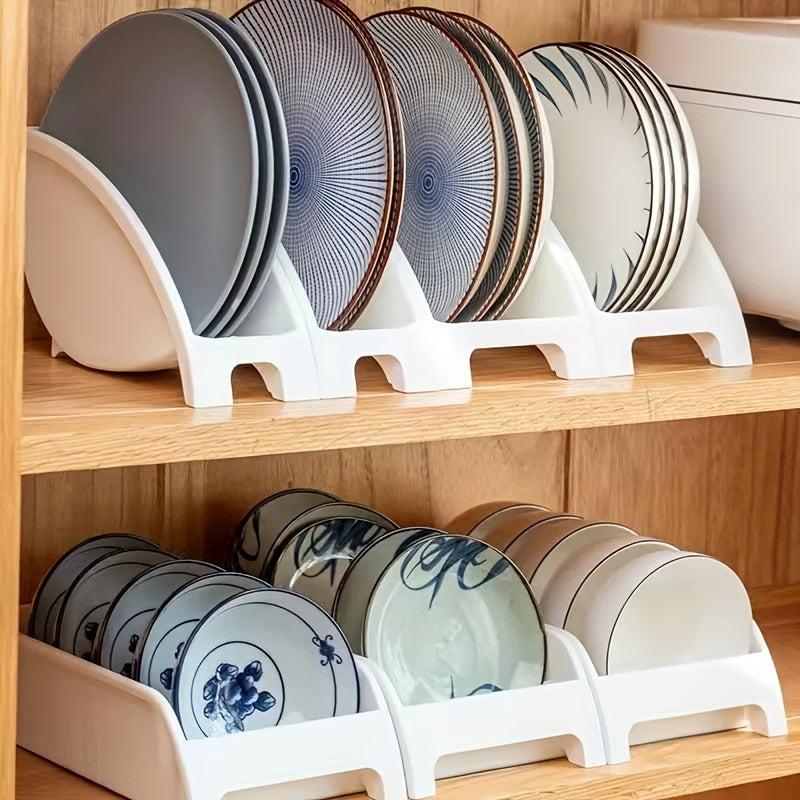 Kitchen Shelves Dish Storage Draining Rack Multifunctional Holds Plates