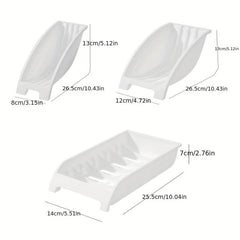 Kitchen Shelves Dish Storage Draining Rack Multifunctional Holds Plates