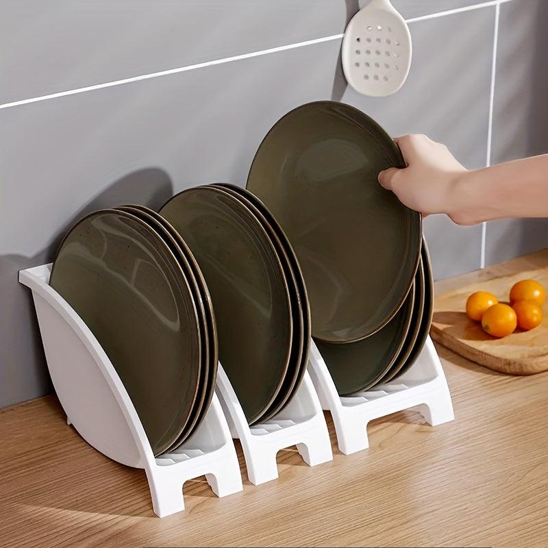 Kitchen Shelves Dish Storage Draining Rack Multifunctional Holds Plates