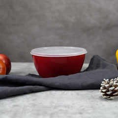 4pcs Round Bento Boxes with Lids for Dessert Soup Sauce Coffee