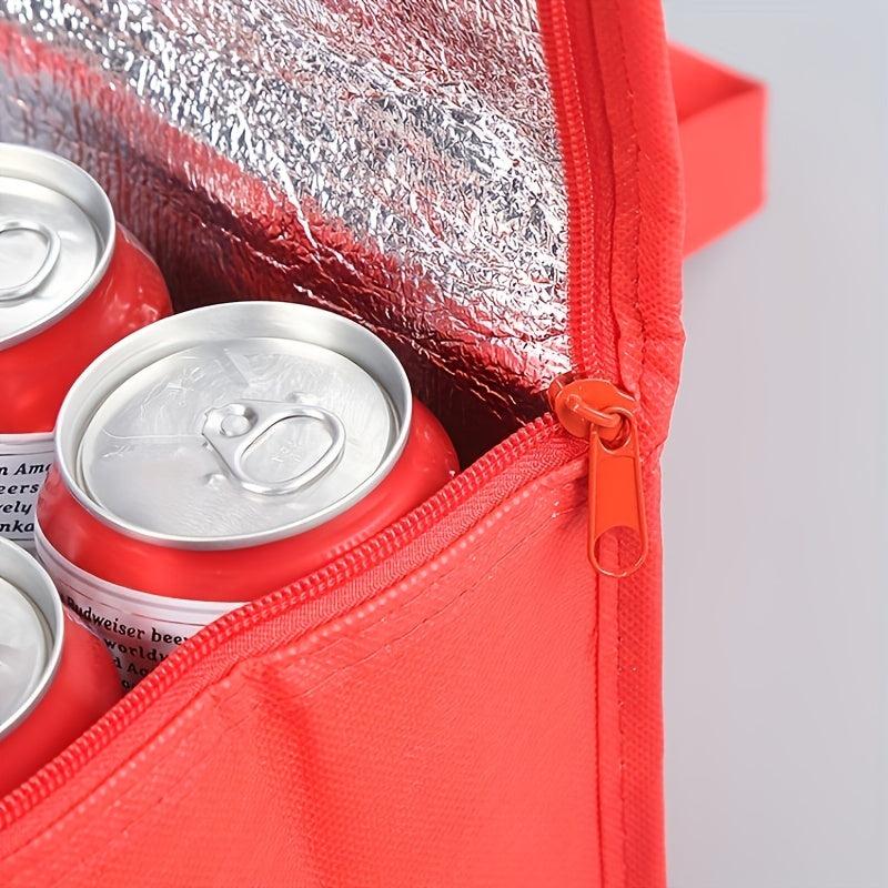 Non-wove Insulation Bag Aluminum Foil Lunch Box Bag Large Capacity