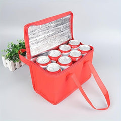 Non-wove Insulation Bag Aluminum Foil Lunch Box Bag Large Capacity