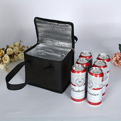Non-wove Insulation Bag Aluminum Foil Lunch Box Bag Large Capacity