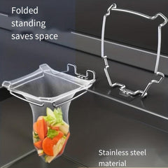Kitchen Sink Filter Rack with 50 Filter Screens for Leftover Drain