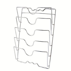 Stainless Steel Pot Lid Holder 5 Tier Rack