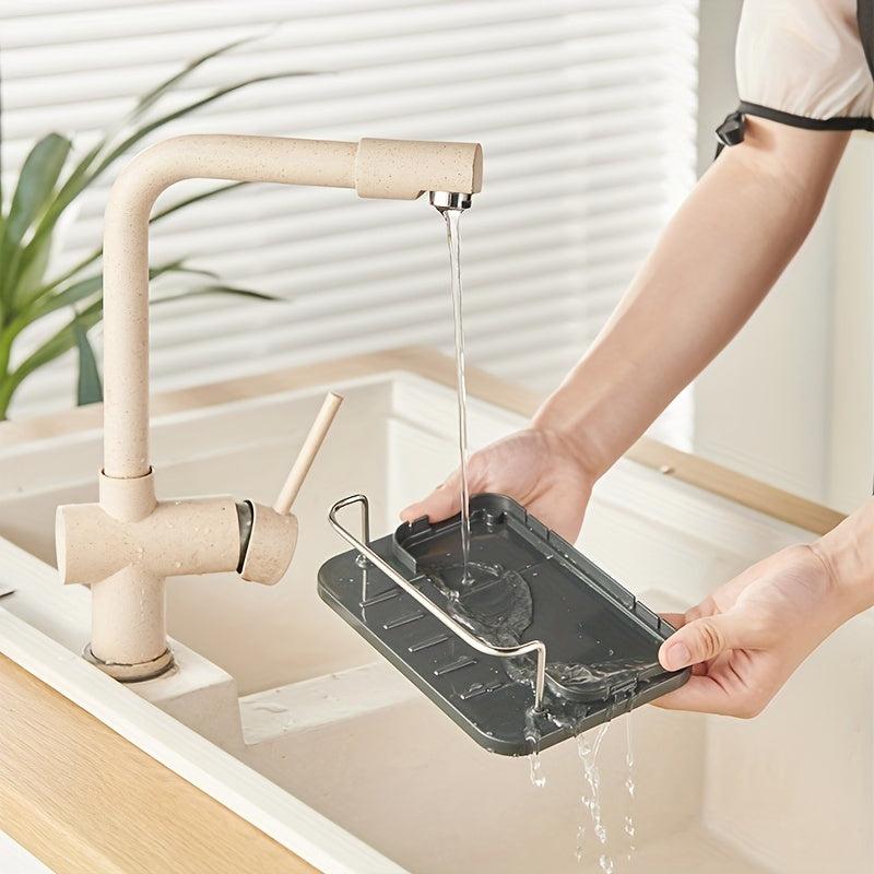3 in 1 Kitchen Sink Organizer Stainless Steel