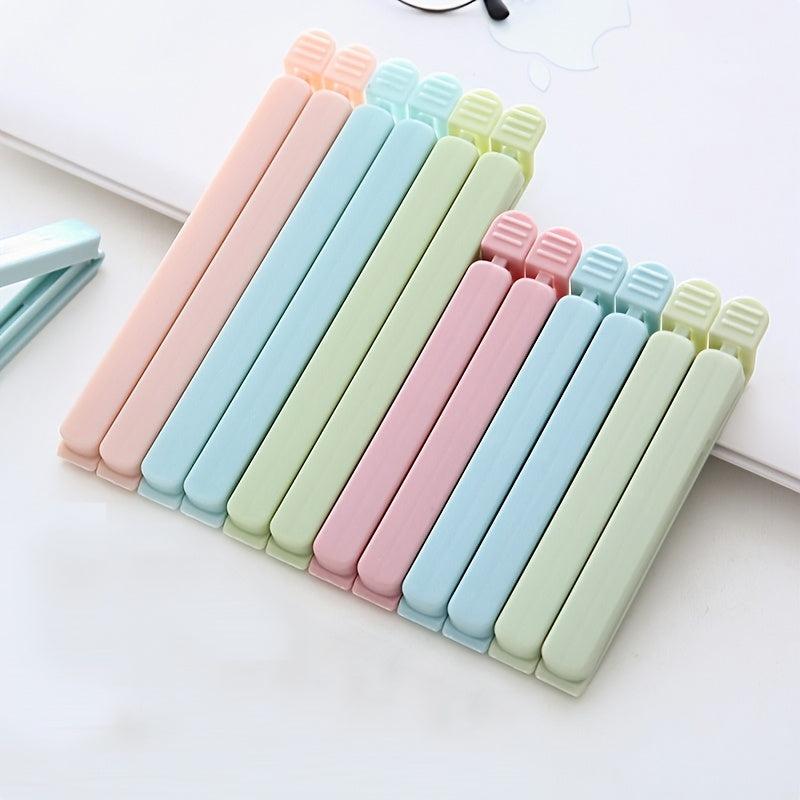 10pcs Sealing Clip Snack Food Clip Sealing Bag Clip Kitchen Supplies