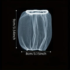 100 Disposable Sink Filter Mesh Bags Easy Cleaning Food Waste Disposal