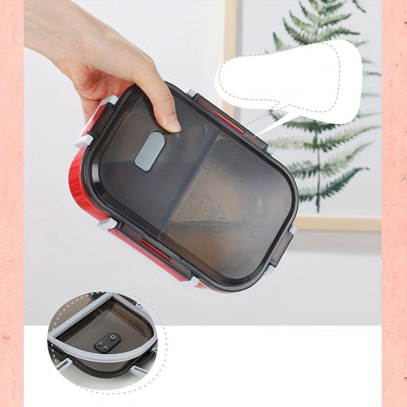 Portable Stainless Steel Lunch Box for Teenagers & Workers