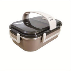 Portable Stainless Steel Lunch Box for Teenagers & Workers