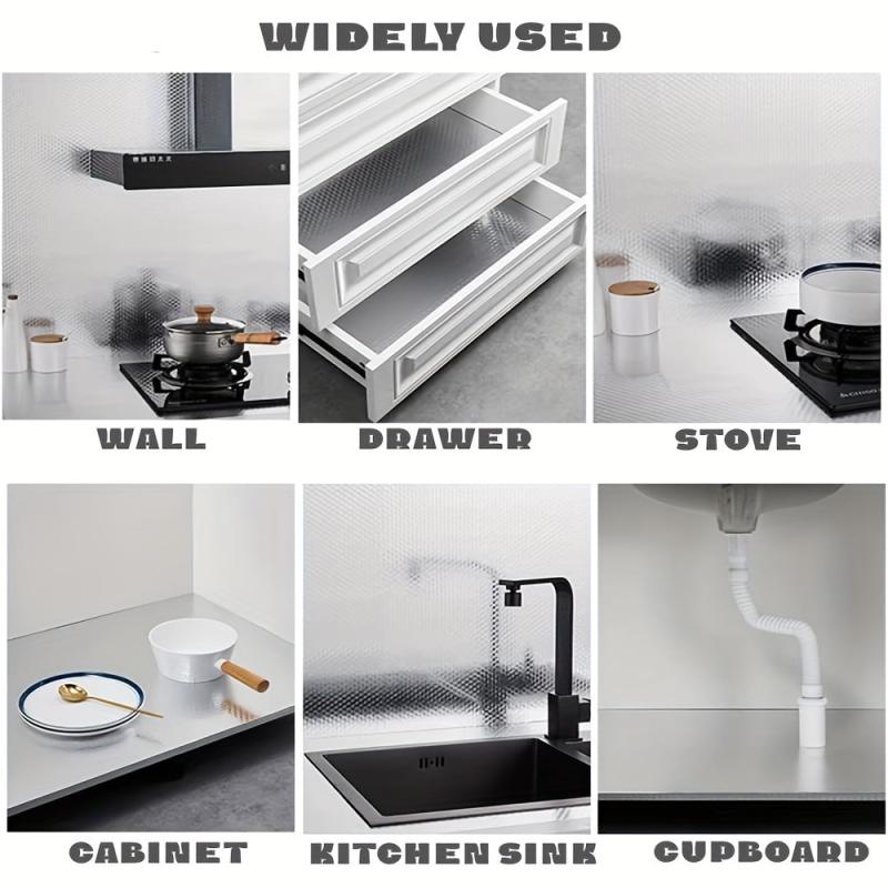 Fire Resistant Kitchen Backsplash Sticker Waterproof