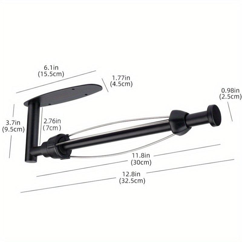 Hanging Paper Towel Holder Under Shelf Storage
