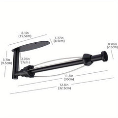 Hanging Paper Towel Holder Under Shelf Storage
