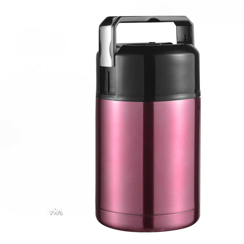 Large Capacity 1000ML Lunch Box Stainless Steel Food Container Vacuum Flask