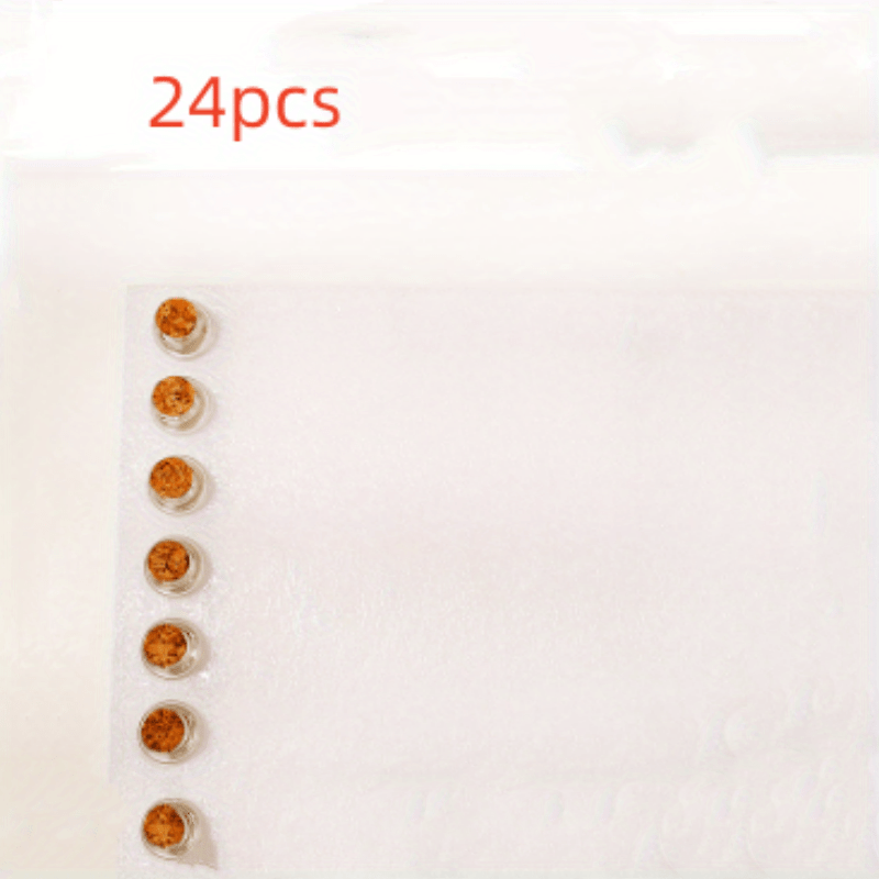 25ML Mini Glass Bottle With Cork Clear Wish Bottle Hanging