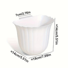 Lace Sideboard Pail Hanging Storage Box for Home Office Kitchen