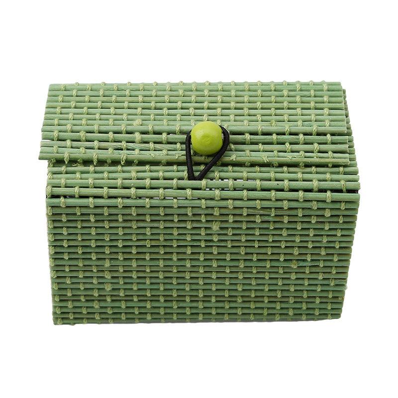 Bamboo Curtain Jewelry Storage Box Mini