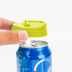 Reusable Beverage Can Cover Leakproof Can Lid Protector