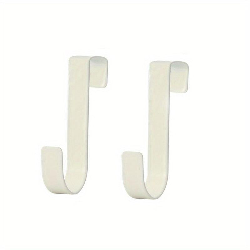5pcs Stainless Steel Door Back Hooks Multifunctional Storage Hook for Kitchen