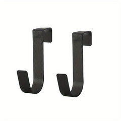 5pcs Stainless Steel Door Back Hooks Multifunctional Storage Hook for Kitchen