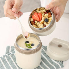 Insulated Food Jar Stainless Steel Lunch Container Thermal