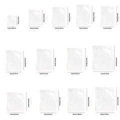 100 Small Ziplock Bags for Food Storage and Jewelry