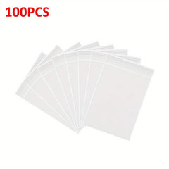100 Small Ziplock Bags for Food Storage and Jewelry