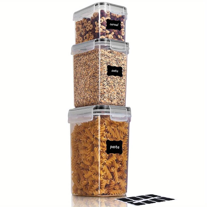 8pcs BPA Airtight Food Storage Containers with Lids - Organize Dry Foods