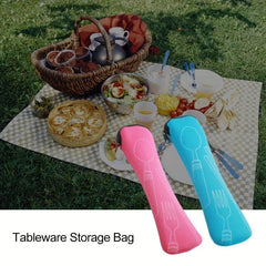 Portable Tableware Bag & Set Travel Packaging Storage Box