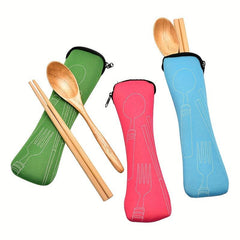 Portable Tableware Bag & Set Travel Packaging Storage Box
